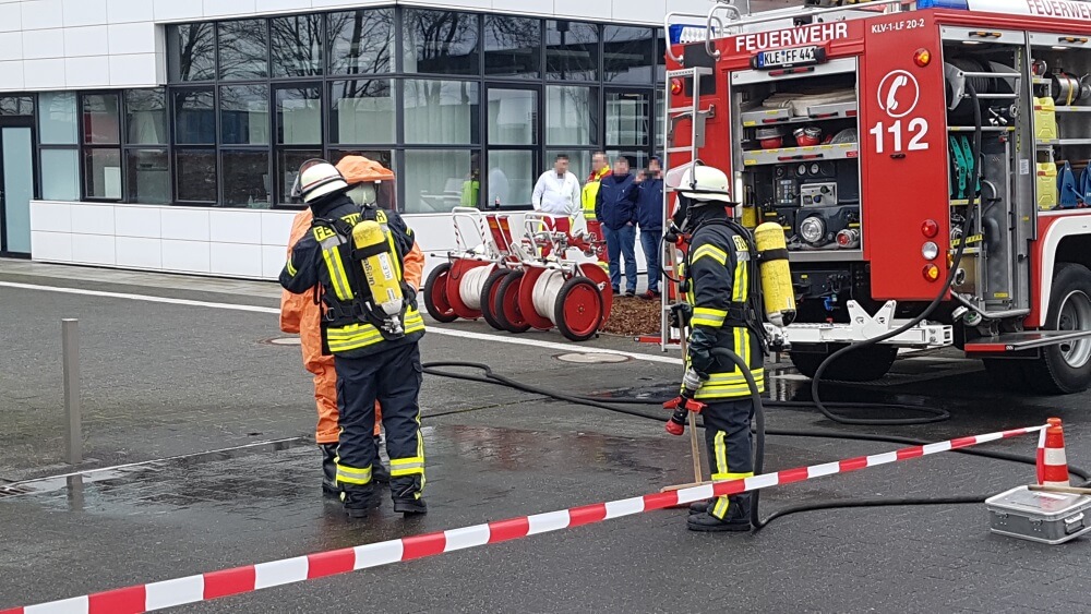 Chemieunfall sorgt für Feuerwehreinsatz feuerwehr ub de