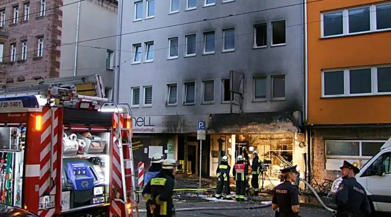 Explosion in Nürnberg