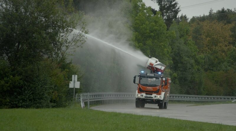 Magirus stelle im September 2020 ein neuartiges TLF zur Vegetationsbrandbekämpfung vor.