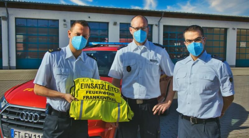 Wechsel in der Führung der Feuerwehr Frankenthal. Der amtierende Wehrleiter legt sein Amt zum 31. März 2021 nieder.