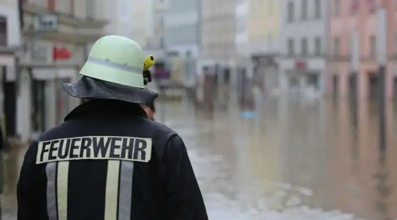 Bei einem Hochwasser ist die gute Führung der Einsatzkräfte entscheidend.