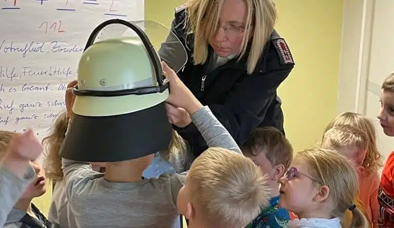 Brandschutzerziehung im Kindergarten