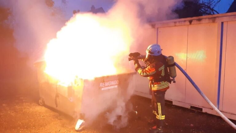 Containerbrand Stockach 31.3.2022