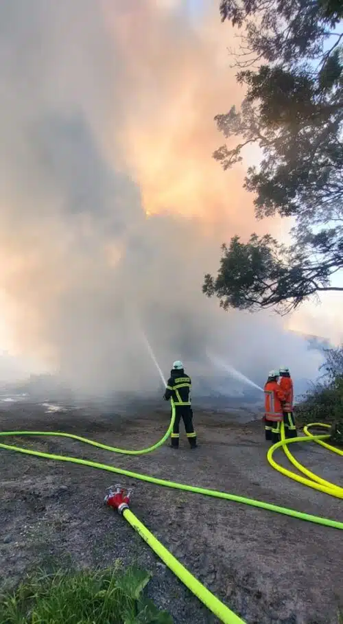 Aktive Löscharbeiten