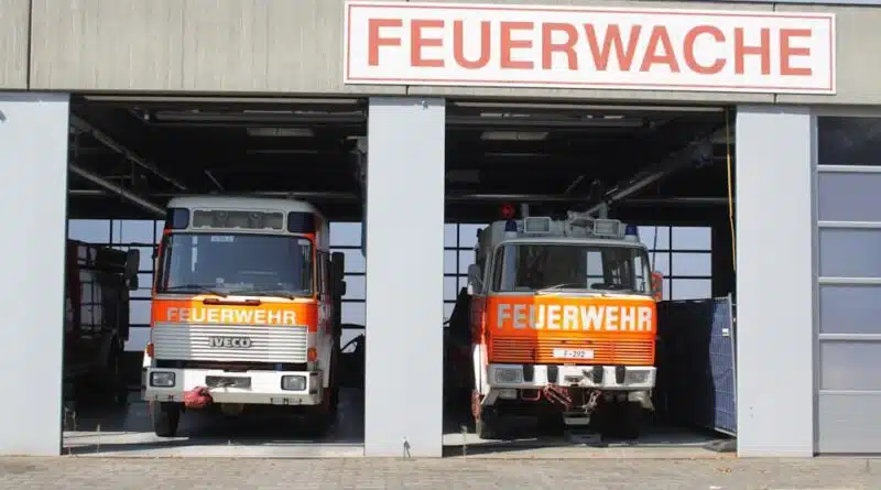 Fahrzeughalle Feuerwehrmuseum Frankfurt