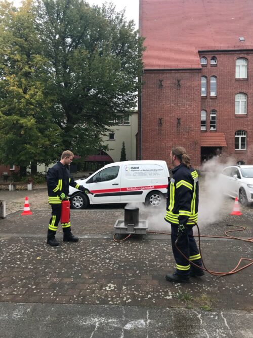 Praxistest: Hier durften die Schülerinnen und Schüler selbst aktiv werden. Foto: Cindy Ohm