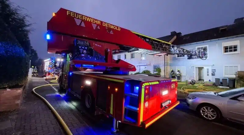 Zahlreiche Feuerwehrleute im Einsatz