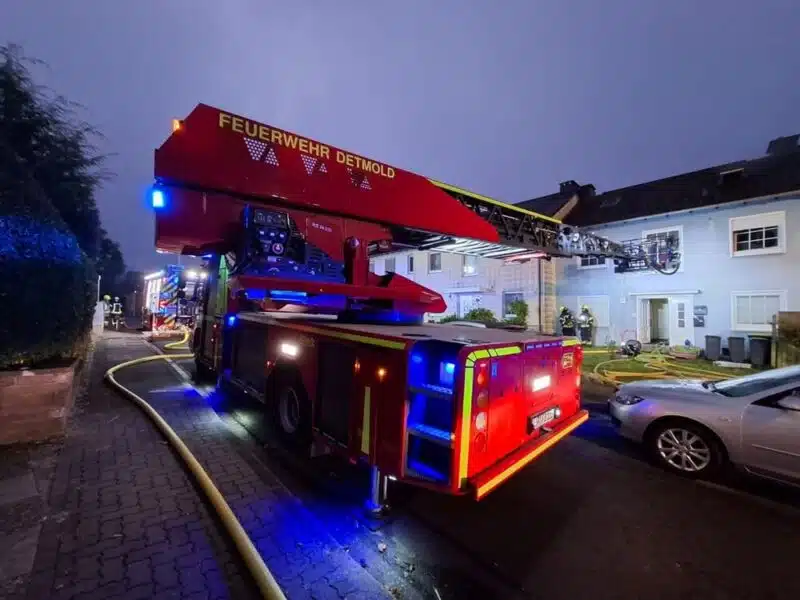 Zahlreiche Feuerwehrleute im Einsatz