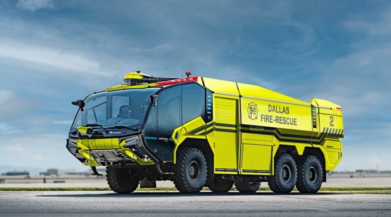 Starke Leistung: Der PANTHER 6x6 electric beweist beeindruckende Leistung. Foto: Rosenbauer International AG