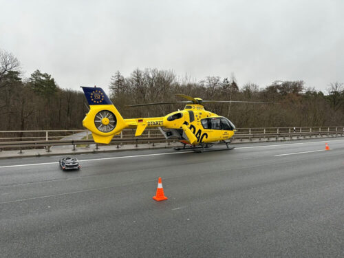 Der RTH kam zum Einsatz beim zweiten Unfall auf der A2.