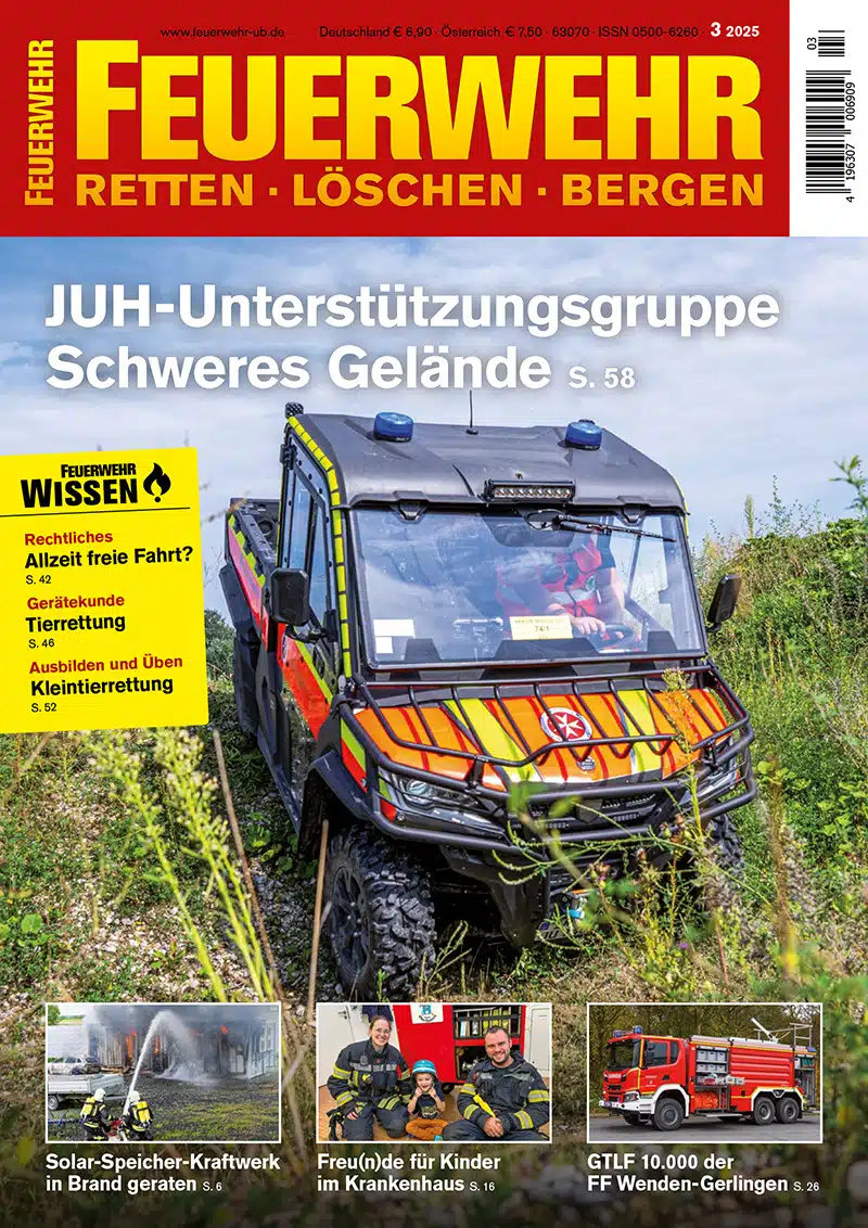 Cover der Feuerwehr