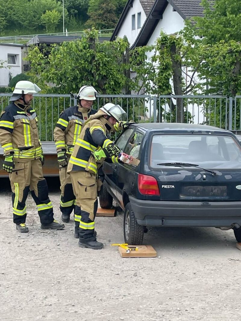 Übungstag Glasmanagement am Ford Fiesta