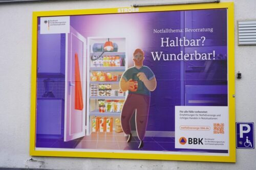 Aufklärungsposter des BBK