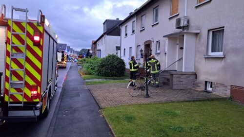 Freundliche Nachbarn stellten Kaffee und Kaltgetränke zur Verfügung. Foto: Feuerwehr Werne