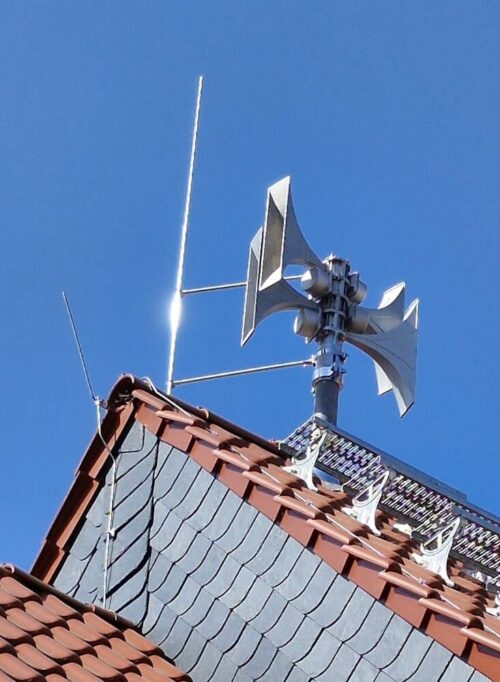 Auch kommunale Warnmittel werden getestet. Hier eine der neuen Sirenen im Landkreis Bad Kreuznach. (Foto: Jörg Dindorf/Team Medien Landkreis Bad Kreuznach)