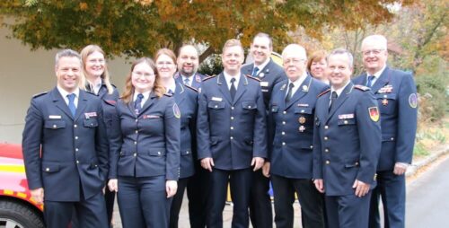 Gelebte Wertebildung: Vertreterinnen und Vertreter der Deutschen Jugendfeuerwehr (DJF). (Foto: Silvia Oestreicher/DFV)